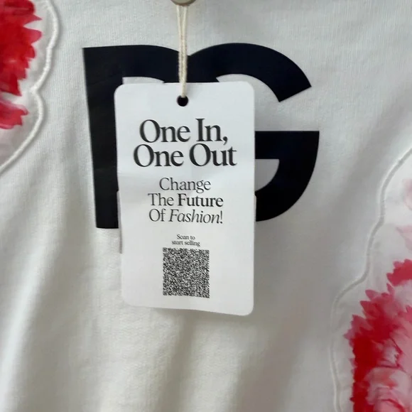 DOLCE & GABBANA
Logo cropped cotton sweatshirt W/ Tag Size 40 IT- 22 inches PTP - Picture 5 of 13